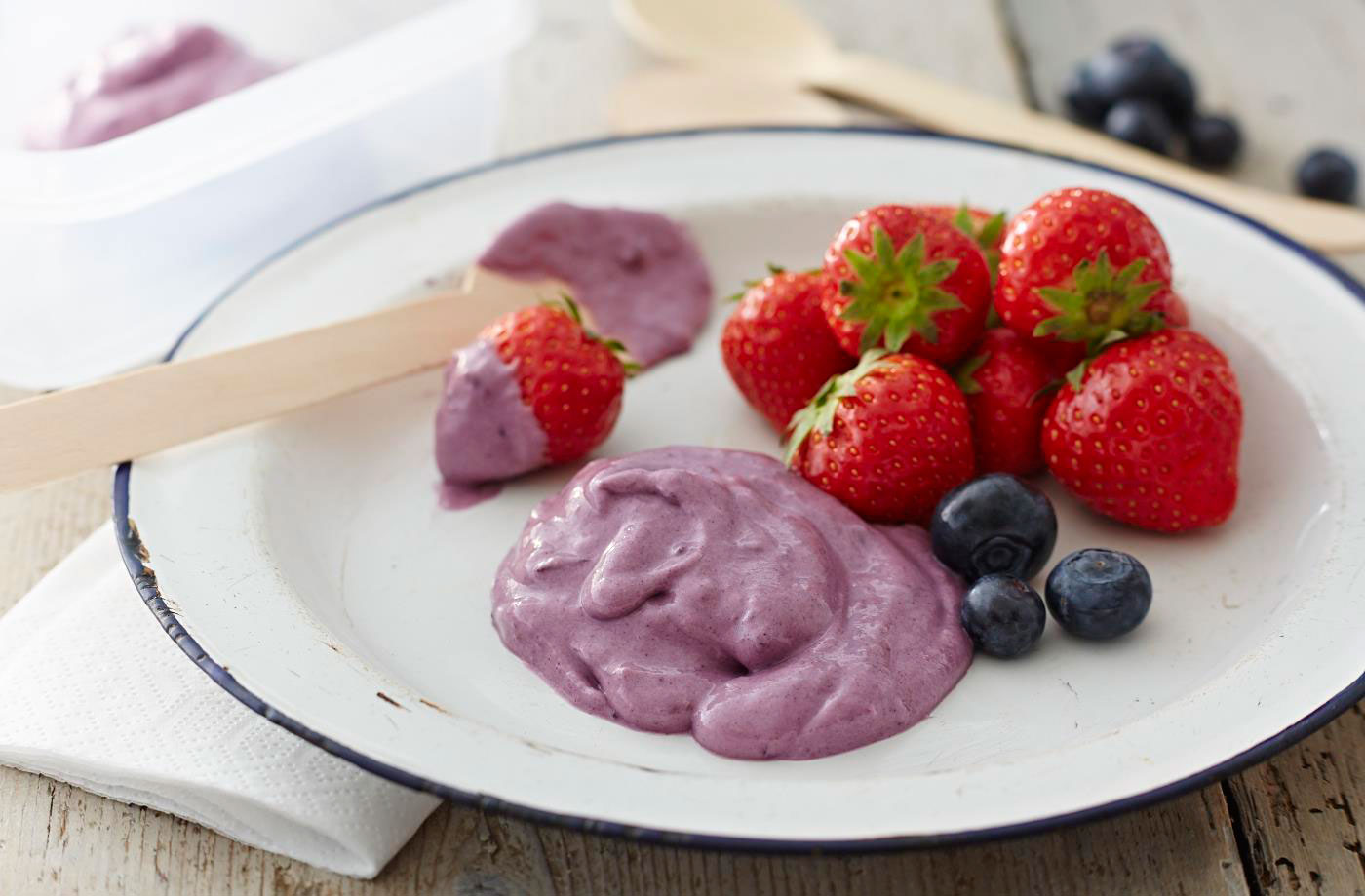 Blueberry dip  recipe