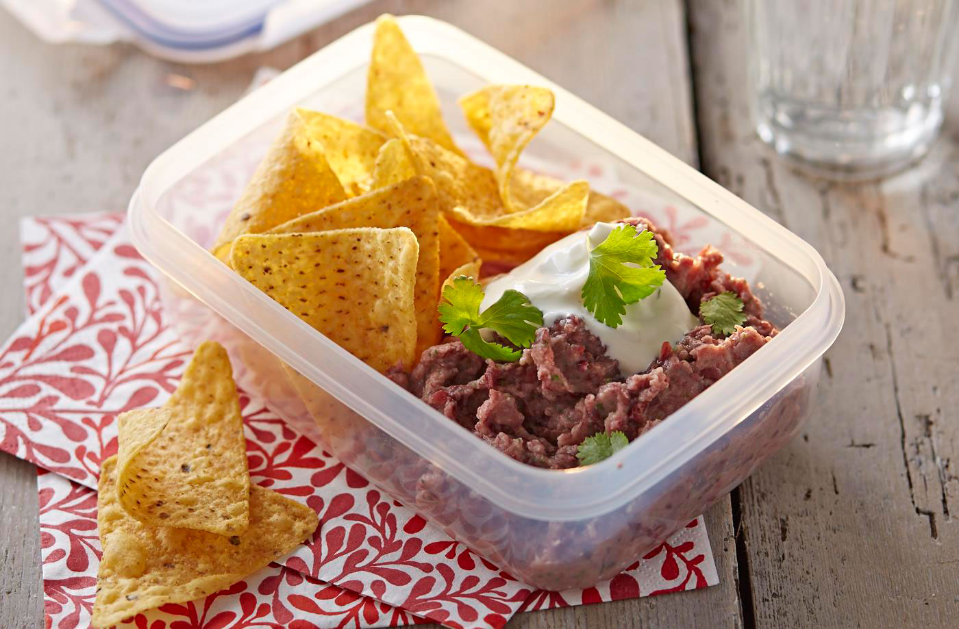 Spiced Mexican bean dip recipe