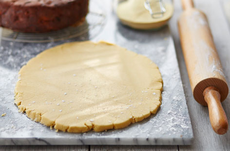 Traditionally made with almonds, this nut-free marzipan recipe is made with semolina and vanilla instead, making it the perfect substitute for those with allergies