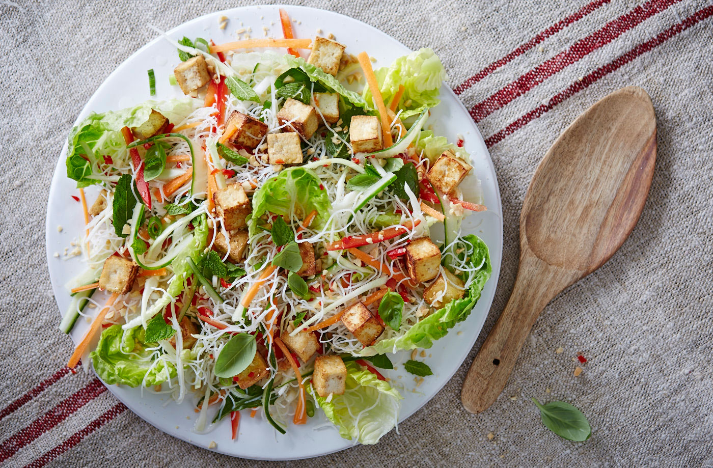 Vietnamese tofu and noodle salad recipe