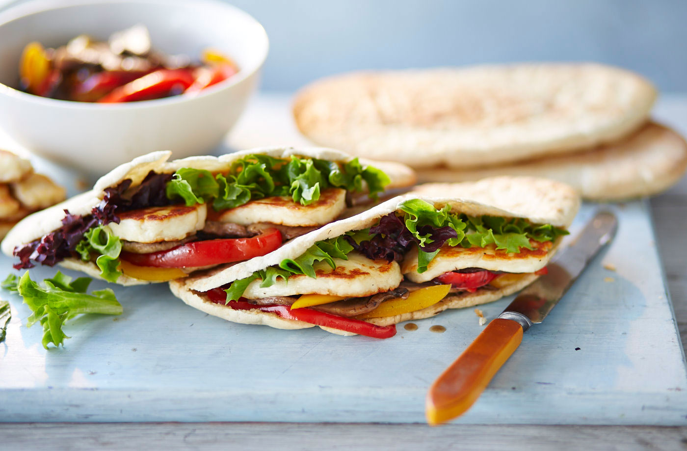Pitta pockets recipe