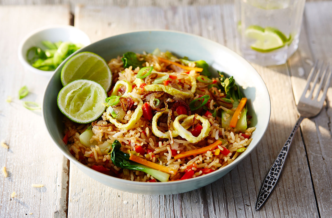 Vegetable Nasi goreng recipe