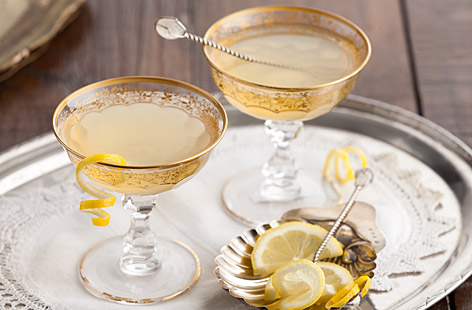 A festive twist on the classic Sidecar, this combination of Cognac and rum definitely gets the party started