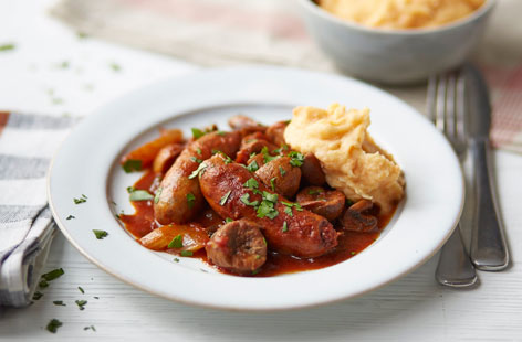 Learn how to make this wonderful ox kidney and sausage casserole winter warmer