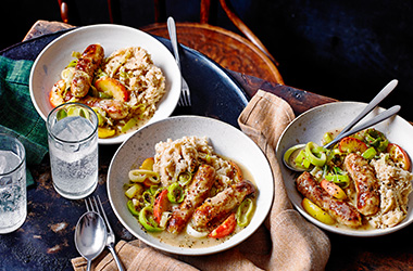 Sausage and apple casserole
