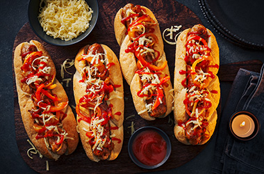 Firecracker sausage subs