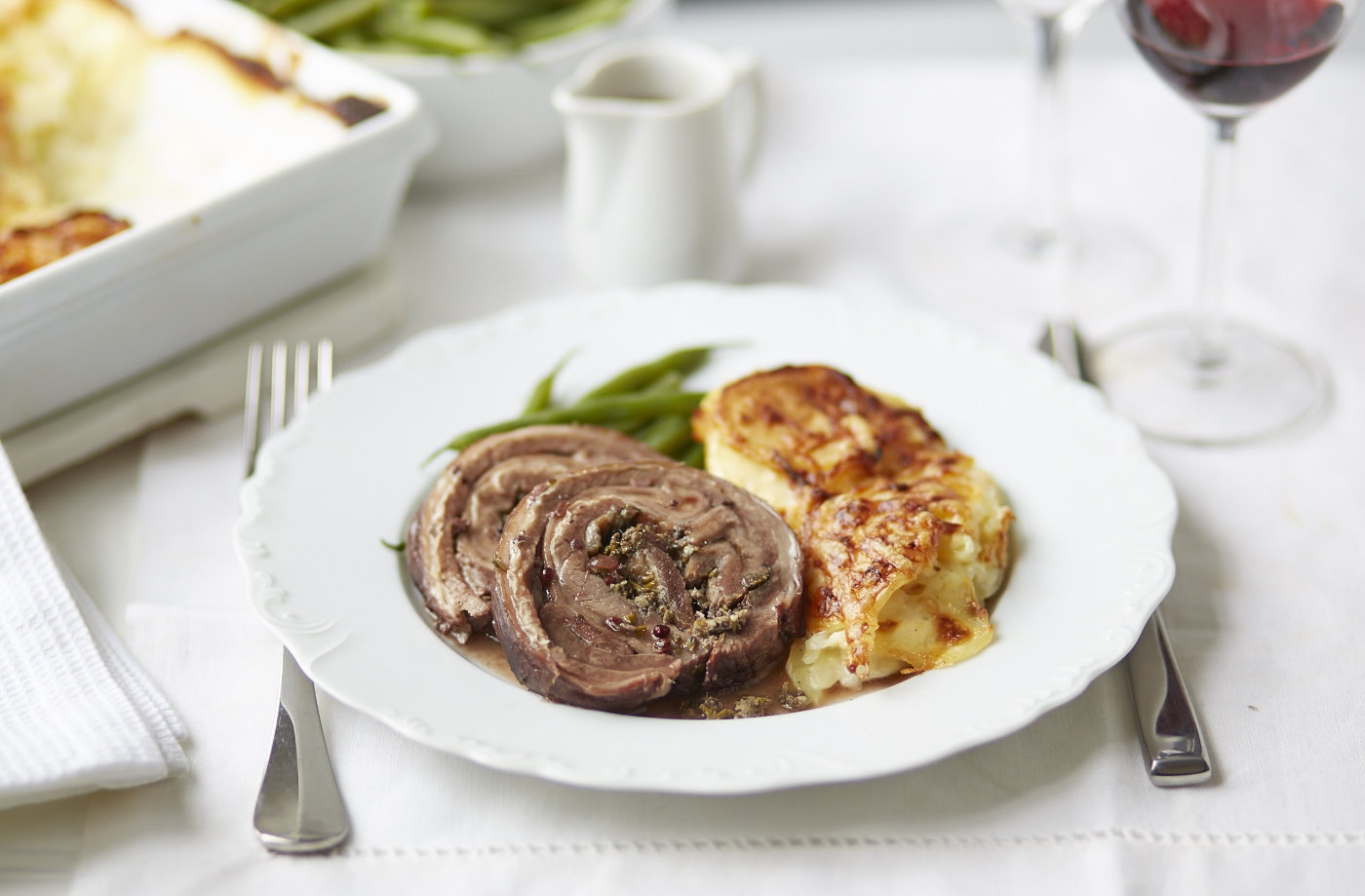 Rosemary, garlic and anchovy lamb  recipe