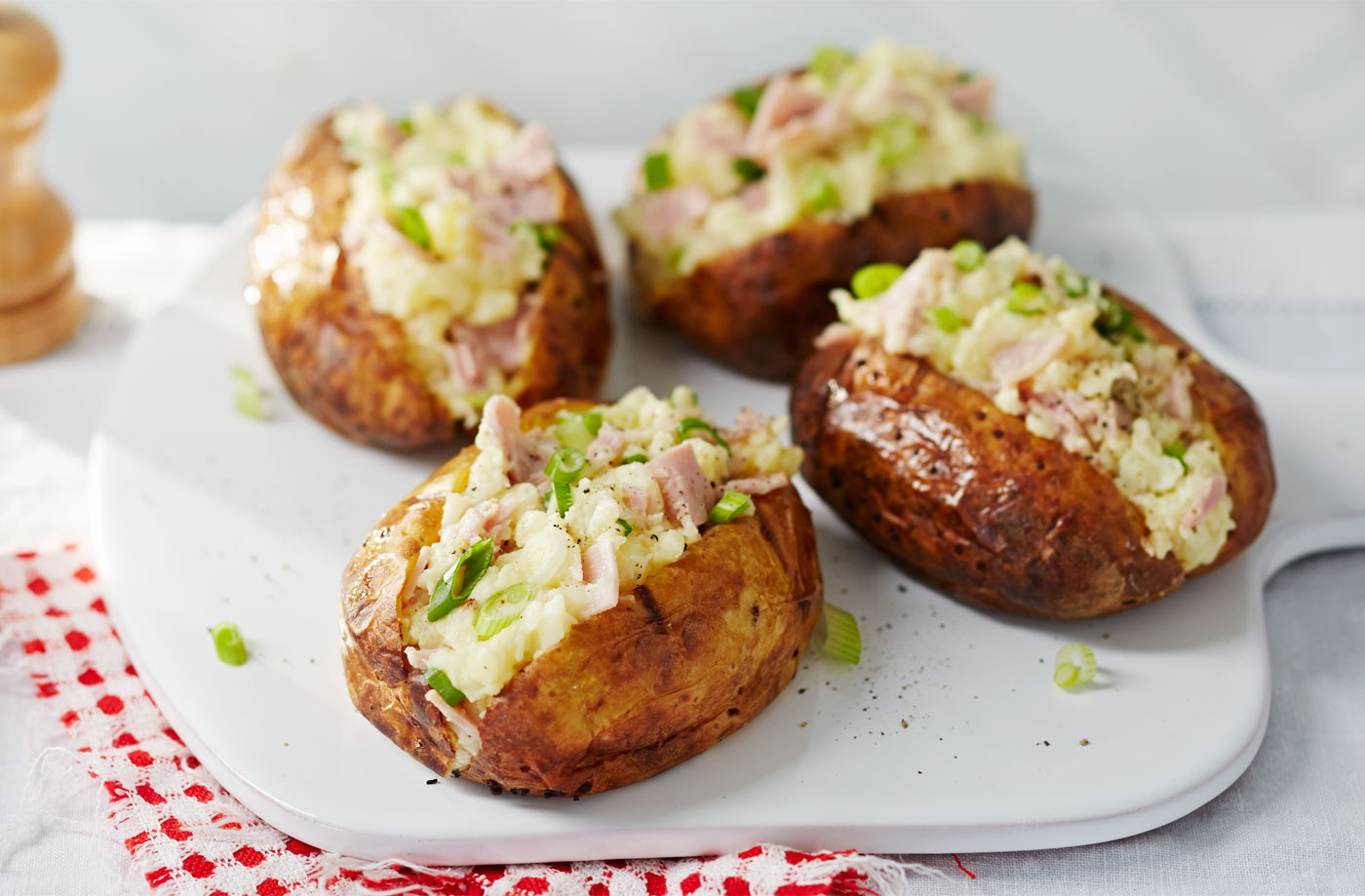 Campfire loaded potatoes recipe