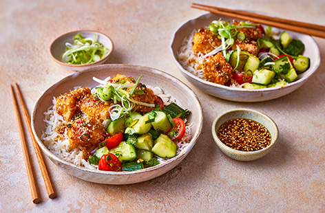 These TikTok viral salmon bites are certainly worth the hype. We've given ours a firecracker twist by marinading the fish with sweet chilli sauce. Cook your salmon in the air-fryer for extra crispy skin.