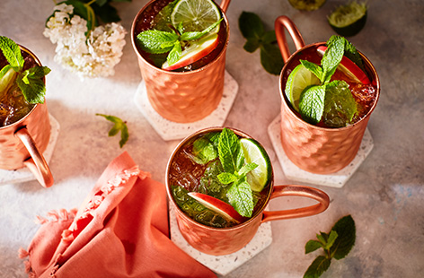 We've given the classic Moscow mule a fresh and fruity twist in this Apple Moscow Mule recipe.