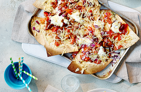 We've used shop-bought beans in this vegetarian nachos recipe so they are easy to make and super speedy. 