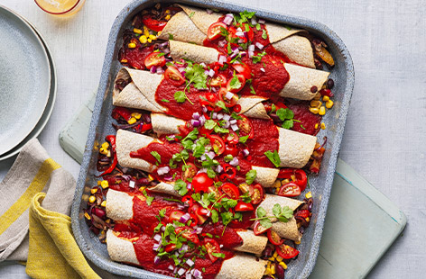 These tasty enchiladas make a hearty midweek family meal