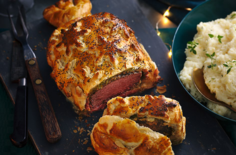 Bring some festive cheer to friends or family with this indulgent – and alternative – Christmas main