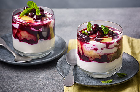 Make yourself a weekend treat with this quick and easy dessert, using only Tesco Finest ingredients