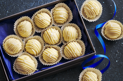 Perfect for satisfying your sweet cravings or gifting to loved ones, these white chocolate truffles are absolutely delicious.