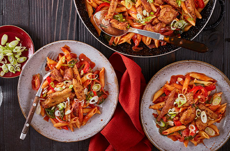 Spice up your pasta repertoire with this easy dish