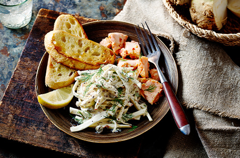 A classic French side salad that makes the most of mellow and versatile celeriac