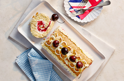 This cake is two bakes for the price of one - what more could you want?