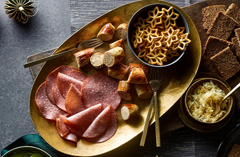 Create a Christmas market vibe with a spread to feed a crowd without busting the budget