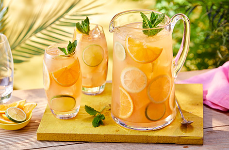 This Citrus Medley mocktail is just the thing to quench your thirst on a sunny day