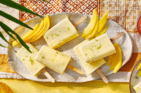 An Indian-inspired dessert that's great for cooling off after a barbecue feast