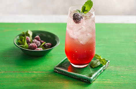 Give this refreshing and fruity mocktail a go if you fancy an alcohol-free sip