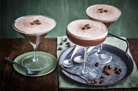 Turn your favourite cocktail into this decadent dessert that's perfect for easy entertaining or a weekend treat, but ready in just 20 minutes, plus some chilling time. Practise this recipe now and you'll have an elegant and impressive dessert up your sleeve for Christmas! 