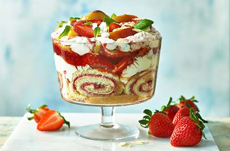 Two British dessert classics combine in this ultimate summer-sharing pudding, packed full of fresh flavours