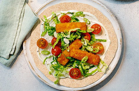 A quick and easy lunch idea for the little ones, this fish finger taco recipe is a sure-fire winner.