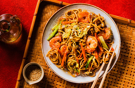 Chef Kwoklyn says: “In the Chinese culture long noodles, often referred to as ‘long-life noodles’, represent a wish for a long prosperous life. Savour the rich flavour while embracing wishes for a year of health, happiness and prosperity.”