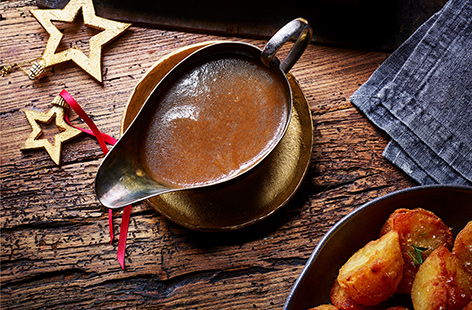 Hold your Christmas dinner to the gold standard with this golden gravy, made even better by the option to freeze for your convenience
