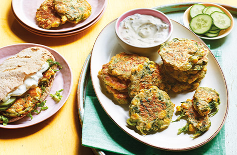 These fritters are a versatile and delicious dish that can be enjoyed as a light lunch or as a tasty snack, a favourite among both kids and adults.