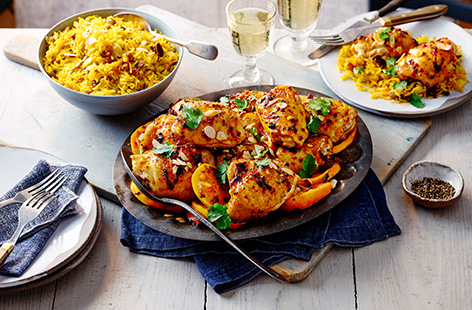 Fragrance is the name of the game in this sweet and smoky chicken dish, inspired by the flavours of North Africa