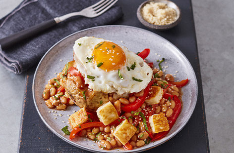 Serve up these fully-loaded jacket potatoes for a delicious brunch
