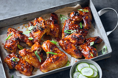 When the Korean food trend came to town, we fell hard for it! These sticky wings use easy-to-get ingredients and are barbecue-friendly, too.