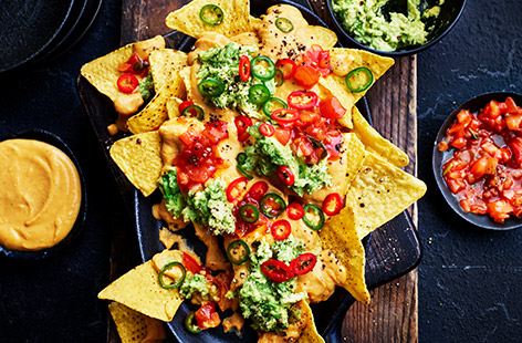This vegan 'cheese sauce' is perfect for melting on pizza and jacket potatoes, or in a creamy sauce for fries, nachos and macaroni cheese.