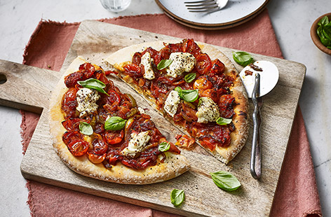 Get the kids into the kitchen with these healthy homemade pizzas that are perfect for sharing