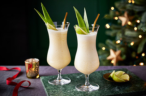 Give whisky a totally tropical taste in this reimagined Piña Colada recipe; the whisky adds a rich and malty flavour to the crowd-pleasing cocktail. 