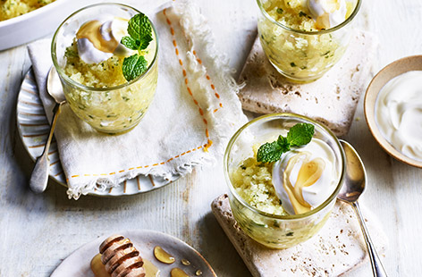 Lighter and more refreshing than ice cream, a granita is the perfect dessert to have when the weather's warm