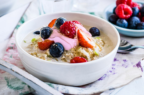Nutritious Bircher muesli is the ultimate way to kick-start your day. Our speedy spin gives classic Bircher without the fuss – rather than soaking overnight, it can be ready in a matter of minutes