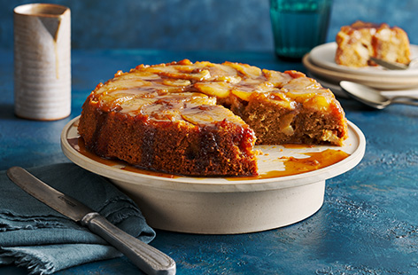 Use up that jar of miso that's lurking at the back of the fridge with this delicious apple cake recipe.