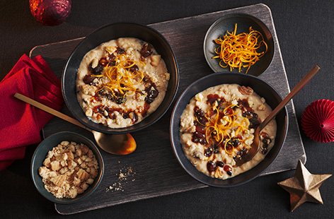 Food doesn’t get much more Christmassy than mince pies. This mince pie-inspired rice pudding is sure to give you your festive fix