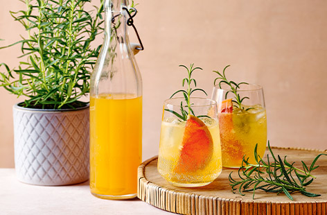 Make a batch of this fragrant cordial to enjoy with fizzy water or add a splash of whisky along with boiling water for a hot toddy! It also freezes brilliantly, so you can enjoy it when you like.