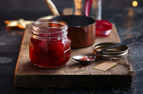 This spiced plum and sloe gin jam is a sweet and fragrant preserve that'll go down a treat on Christmas Day
