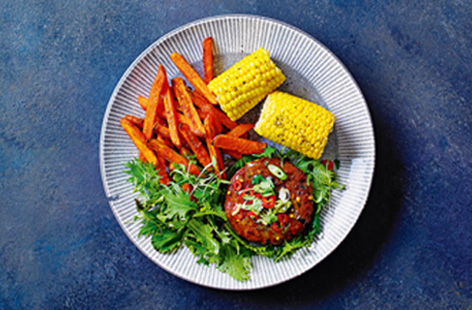 If you’re trying to cut down on meat but still fancy something indulgent on Friday night, this is the dish for you