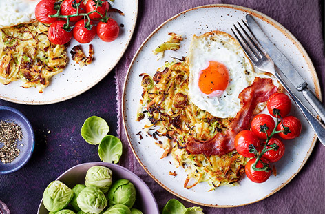 This recipe is simple to make and can be served as a breakfast, brunch or even a side dish, perfect for any time of the day. Try it today and enjoy the delicious and nutritious taste of sprouts in a crispy hash brown form.