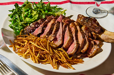 Cooking the perfect steak can be tricky but we’ve included all the cheffy tips and tricks in our recipe so that you can get the most out of your steak. Serve with your favourite sides, we love these crispy matchstick fries and fresh salad.