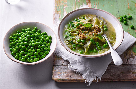 Minestrone is a great option for using up all sorts of veg, such as beans, broccoli and spinach