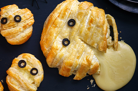 All you need are a couple of readily available ingredients to make these super savoury cheesy mummies