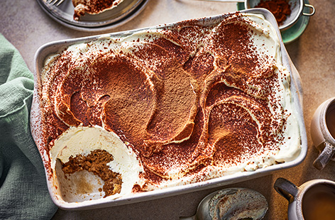 A classic tiramisu recipe doesn't have to be time-consuming or difficult. This simple, three-step recipe will have an impressive dessert on the table in twenty minutes.